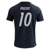 Koszulka Stany Zjednoczone Pulisic 10 Wyjazdowe MŚ 2026 Koszulki Piłkarskie Krótki Rękaw Koszulka Stany Zjednoczone Pulisic 10 Wyjazdowe MŚ 2026 Koszulki Piłkarskie Krótki Rękaw