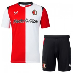 Koszulka Feyenoord Rotterdam Dziecięcy Domowe 2026-27 Koszulki Piłkarskie Krótki Rękaw