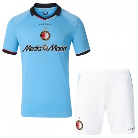 Koszulka Feyenoord Rotterdam Dziecięcy Wyjazdowe 2026-27 Koszulki Piłkarskie Krótki Rękaw