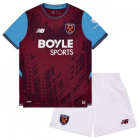 Koszulka West Ham United Dziecięcy Domowe 2026-27 Koszulki Piłkarskie Krótki Rękaw