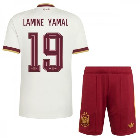 Koszulka Hiszpania 2 Stars Lamine Yamal 19 Dziecięcy Wyjazdowe MŚ 2026 Koszulki Piłkarskie Krótki Rękaw Koszulka Hiszpania 2 Stars Lamine Yamal 19 Dziecięcy Wyjazdowe MŚ 2026 Koszulki Piłkarskie Krótki Rękaw