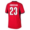Koszulka Anglia Elliot Anderson 23 Wyjazdowe MŚ 2026 Koszulki Piłkarskie Krótki Rękaw Koszulka Anglia Elliot Anderson 23 Wyjazdowe MŚ 2026 Koszulki Piłkarskie Krótki Rękaw