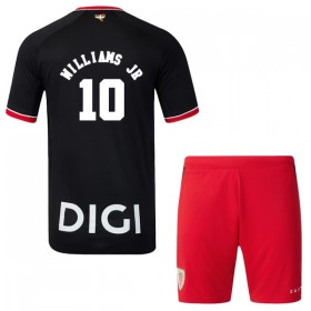 Koszulka Athletic Bilbao Williams JR 10 Dziecięcy Wyjazdowe 2026-27 Koszulki Piłkarskie Krótki Rękaw