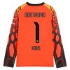 Koszulka Borussia Dortmund Kobel 1 Bramkarska Domowe 2026-27 Pomarańczowy Koszulki Piłkarskie Długi Rękaw Koszulka Borussia Dortmund Kobel 1 Bramkarska Domowe 2026-27 Pomarańczowy Koszulki Piłkarskie Długi Rękaw