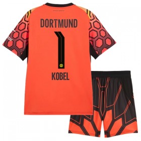 Koszulka Borussia Dortmund Kobel 1 Bramkarska Dziecięcy Domowe 2026-27 Pomarańczowy Koszulki Piłkarskie Krótki Rękaw