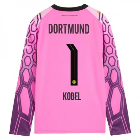 Koszulka Borussia Dortmund Kobel 1 Bramkarska Wyjazdowe 2026-27 Różowy Koszulki Piłkarskie Długi Rękaw Koszulka Borussia Dortmund Kobel 1 Bramkarska Wyjazdowe 2026-27 Różowy Koszulki Piłkarskie Długi Rękaw