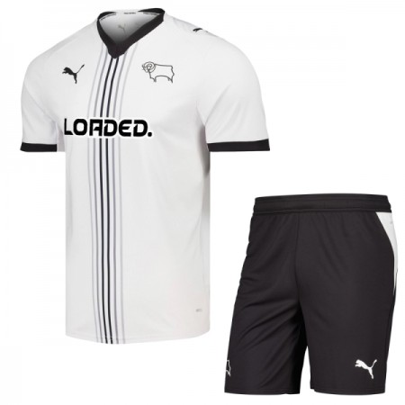 Koszulka Derby County Dziecięcy Domowe 2026-27 Koszulki Piłkarskie Krótki Rękaw Koszulka Derby County Dziecięcy Domowe 2026-27 Koszulki Piłkarskie Krótki Rękaw
