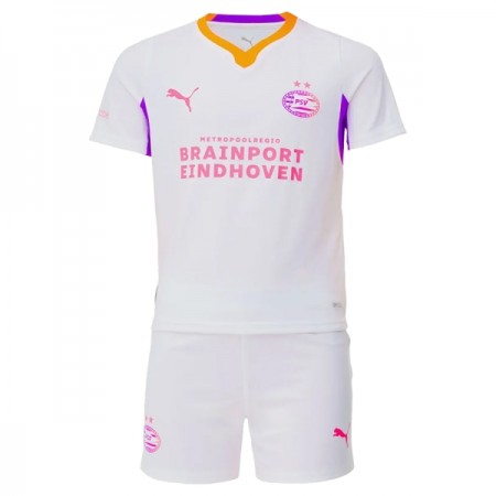 Koszulka PSV Eindhoven Dziecięcy Wyjazdowe 2026-27 Koszulki Piłkarskie Krótki Rękaw Koszulka PSV Eindhoven Dziecięcy Wyjazdowe 2026-27 Koszulki Piłkarskie Krótki Rękaw