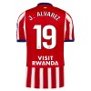 Koszulka Atlético Madryt J. Alvarez 19 Domowe 2026-27 Koszulki Piłkarskie Krótki Rękaw Koszulka Atlético Madryt J. Alvarez 19 Domowe 2026-27 Koszulki Piłkarskie Krótki Rękaw