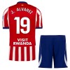 Koszulka Atlético Madryt J. Alvarez 19 Dziecięcy Domowe 2026-27 Koszulki Piłkarskie Krótki Rękaw Koszulka Atlético Madryt J. Alvarez 19 Dziecięcy Domowe 2026-27 Koszulki Piłkarskie Krótki Rękaw