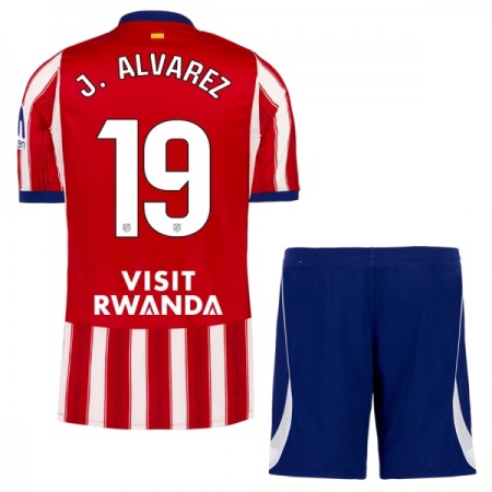 Koszulka Atlético Madryt J. Alvarez 19 Dziecięcy Domowe 2026-27 Koszulki Piłkarskie Krótki Rękaw Koszulka Atlético Madryt J. Alvarez 19 Dziecięcy Domowe 2026-27 Koszulki Piłkarskie Krótki Rękaw