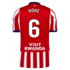 Koszulka Atlético Madryt Koke 6 Domowe 2026-27 Koszulki Piłkarskie Krótki Rękaw Koszulka Atlético Madryt Koke 6 Domowe 2026-27 Koszulki Piłkarskie Krótki Rękaw