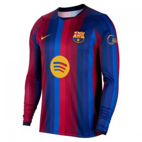 Koszulka FC Barcelona Domowe 2026-27 Koszulki Piłkarskie Długi Rękaw