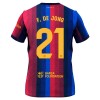 Koszulka FC Barcelona F. De Jong 21 Dziecięcy Domowe 2026-27 Koszulki Piłkarskie Krótki Rękaw