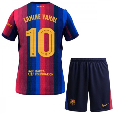 Koszulka FC Barcelona Lamine Yamal 10 Dziecięcy Domowe 2026-27 Koszulki Piłkarskie Krótki Rękaw Koszulka FC Barcelona Lamine Yamal 10 Dziecięcy Domowe 2026-27 Koszulki Piłkarskie Krótki Rękaw
