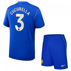 Koszulka Chelsea Cucurella 3 Dziecięcy Domowe 2026-27 Koszulki Piłkarskie Krótki Rękaw