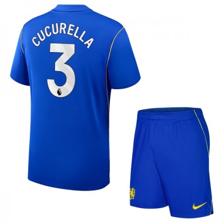 Koszulka Chelsea Cucurella 3 Dziecięcy Domowe 2026-27 Koszulki Piłkarskie Krótki Rękaw Koszulka Chelsea Cucurella 3 Dziecięcy Domowe 2026-27 Koszulki Piłkarskie Krótki Rękaw