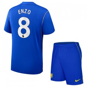 Koszulka Chelsea Enzo 8 Dziecięcy Domowe 2026-27 Koszulki Piłkarskie Krótki Rękaw