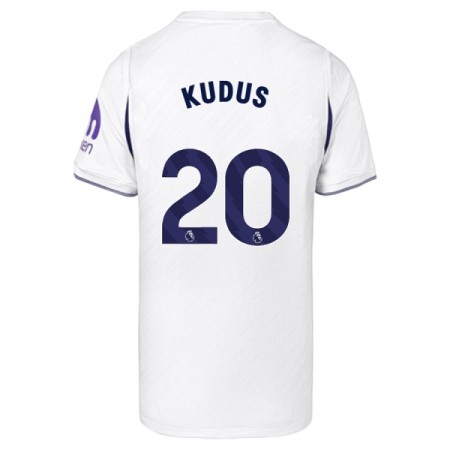 Koszulka Tottenham Hotspur Kudus 20 Domowe 2026-27 Koszulki Piłkarskie Krótki Rękaw Koszulka Tottenham Hotspur Kudus 20 Domowe 2026-27 Koszulki Piłkarskie Krótki Rękaw
