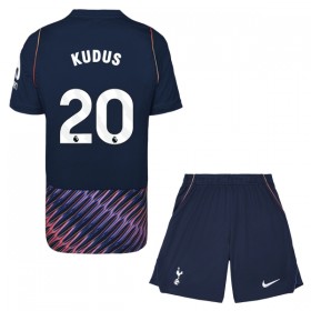 Koszulka Tottenham Hotspur Kudus 20 Dziecięcy Wyjazdowe 2026-27 Koszulki Piłkarskie Krótki Rękaw