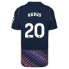Koszulka Tottenham Hotspur Kudus 20 Wyjazdowe 2026-27 Koszulki Piłkarskie Krótki Rękaw Koszulka Tottenham Hotspur Kudus 20 Wyjazdowe 2026-27 Koszulki Piłkarskie Krótki Rękaw