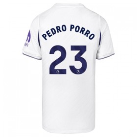 Koszulka Tottenham Hotspur Pedro Porro 23 Domowe 2026-27 Koszulki Piłkarskie Krótki Rękaw