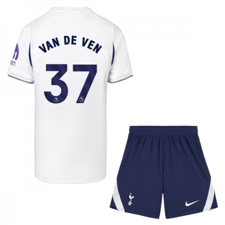 Koszulka Tottenham Hotspur Van De Ven 37 Dziecięcy Domowe 2026-27 Koszulki Piłkarskie Krótki Rękaw Koszulka Tottenham Hotspur Van De Ven 37 Dziecięcy Domowe 2026-27 Koszulki Piłkarskie Krótki Rękaw