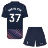 Koszulka Tottenham Hotspur Van De Ven 37 Dziecięcy Wyjazdowe 2026-27 Koszulki Piłkarskie Krótki Rękaw Koszulka Tottenham Hotspur Van De Ven 37 Dziecięcy Wyjazdowe 2026-27 Koszulki Piłkarskie Krótki Rękaw