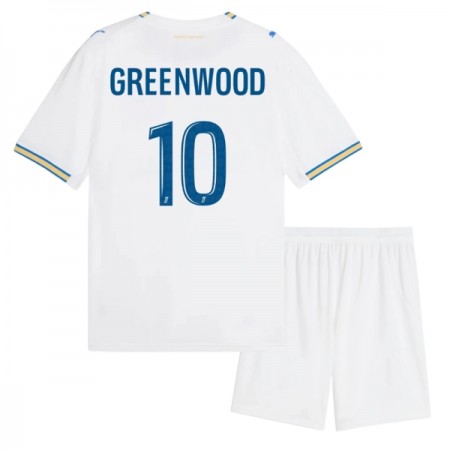 Koszulka Olympique Marsylia Greenwood 10 Dziecięcy Domowe 2026-27 Koszulki Piłkarskie Krótki Rękaw Koszulka Olympique Marsylia Greenwood 10 Dziecięcy Domowe 2026-27 Koszulki Piłkarskie Krótki Rękaw
