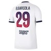 Koszulka Paris Saint-Germain Bradley Barcola 29 Wyjazdowe 2026-27 Koszulki Piłkarskie Krótki Rękaw