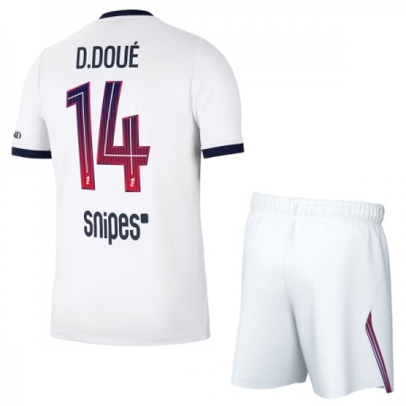 Koszulka Paris Saint-Germain Desire Doue 14 Dziecięcy Wyjazdowe 2026-27 Koszulki Piłkarskie Krótki Rękaw Koszulka Paris Saint-Germain Desire Doue 14 Dziecięcy Wyjazdowe 2026-27 Koszulki Piłkarskie Krótki Rękaw