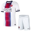 Koszulka Paris Saint-Germain Dziecięcy Wyjazdowe 2026-27 Koszulki Piłkarskie Krótki Rękaw Koszulka Paris Saint-Germain Dziecięcy Wyjazdowe 2026-27 Koszulki Piłkarskie Krótki Rękaw