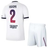 Koszulka Paris Saint-Germain Hakimi 2 Dziecięcy Wyjazdowe 2026-27 Koszulki Piłkarskie Krótki Rękaw Koszulka Paris Saint-Germain Hakimi 2 Dziecięcy Wyjazdowe 2026-27 Koszulki Piłkarskie Krótki Rękaw