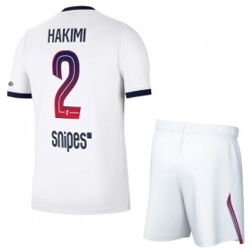 Koszulka Paris Saint-Germain Hakimi 2 Dziecięcy Wyjazdowe 2026-27 Koszulki Piłkarskie Krótki Rękaw