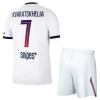 Koszulka Paris Saint-Germain Kvaratskhelia 7 Dziecięcy Wyjazdowe 2026-27 Koszulki Piłkarskie Krótki Rękaw Koszulka Paris Saint-Germain Kvaratskhelia 7 Dziecięcy Wyjazdowe 2026-27 Koszulki Piłkarskie Krótki Rękaw