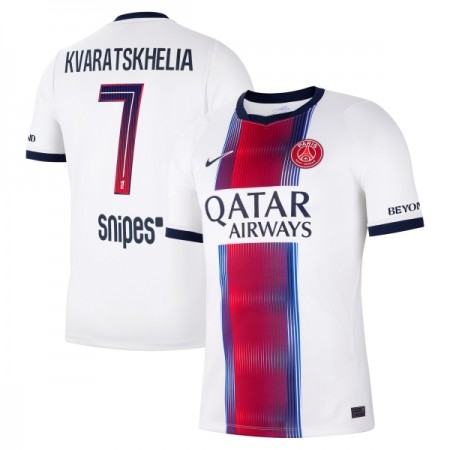 Koszulka Paris Saint-Germain Kvaratskhelia 7 Wyjazdowe 2026-27 Koszulki Piłkarskie Krótki Rękaw Koszulka Paris Saint-Germain Kvaratskhelia 7 Wyjazdowe 2026-27 Koszulki Piłkarskie Krótki Rękaw