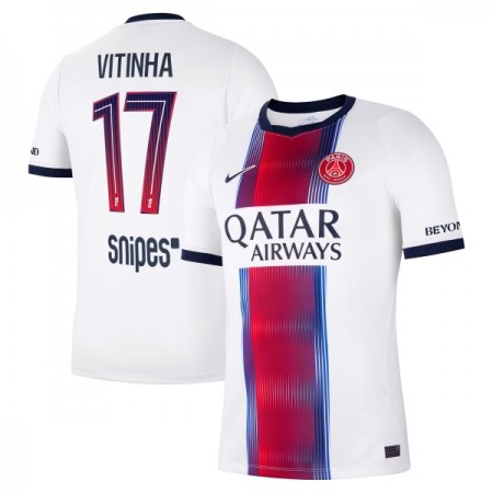 Koszulka Paris Saint-Germain Vitinha 17 Wyjazdowe 2026-27 Koszulki Piłkarskie Krótki Rękaw Koszulka Paris Saint-Germain Vitinha 17 Wyjazdowe 2026-27 Koszulki Piłkarskie Krótki Rękaw