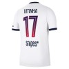 Koszulka Paris Saint-Germain Vitinha 17 Wyjazdowe 2026-27 Koszulki Piłkarskie Krótki Rękaw