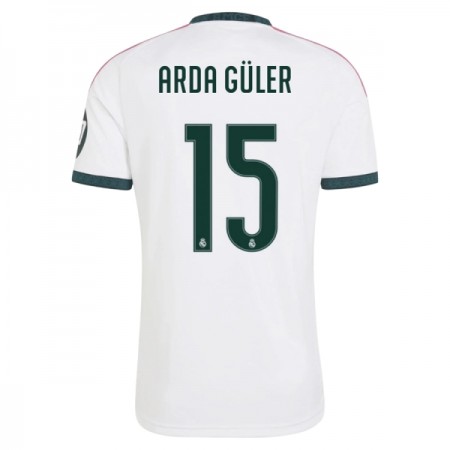 Koszulka Real Madryt Arda Guler 15 Domowe 2026-27 Koszulki Piłkarskie Krótki Rękaw Koszulka Real Madryt Arda Guler 15 Domowe 2026-27 Koszulki Piłkarskie Krótki Rękaw