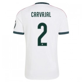Koszulka Real Madryt Carvajal 2 Domowe 2026-27 Koszulki Piłkarskie Krótki Rękaw