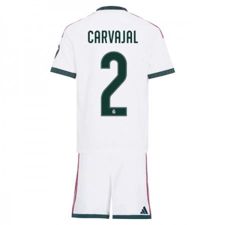Koszulka Real Madryt Carvajal 2 Dziecięcy Domowe 2026-27 Koszulki Piłkarskie Krótki Rękaw Koszulka Real Madryt Carvajal 2 Dziecięcy Domowe 2026-27 Koszulki Piłkarskie Krótki Rękaw