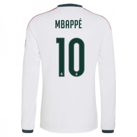 Koszulka Real Madryt Mbappé 10 Domowe 2026-27 Koszulki Piłkarskie Długi Rękaw Koszulka Real Madryt Mbappé 10 Domowe 2026-27 Koszulki Piłkarskie Długi Rękaw
