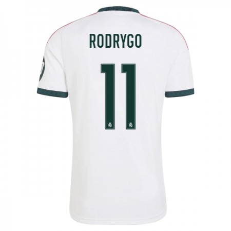 Koszulka Real Madryt Rodrygo 11 Domowe 2026-27 Koszulki Piłkarskie Krótki Rękaw Koszulka Real Madryt Rodrygo 11 Domowe 2026-27 Koszulki Piłkarskie Krótki Rękaw