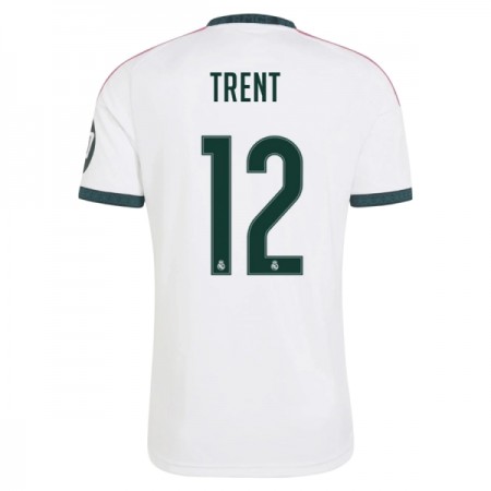 Koszulka Real Madryt Trent Alexander-Arnold 12 Domowe 2026-27 Koszulki Piłkarskie Krótki Rękaw Koszulka Real Madryt Trent Alexander-Arnold 12 Domowe 2026-27 Koszulki Piłkarskie Krótki Rękaw