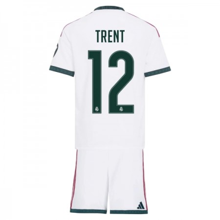 Koszulka Real Madryt Trent Alexander-Arnold 12 Dziecięcy Domowe 2026-27 Koszulki Piłkarskie Krótki Rękaw