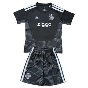 Koszulka Ajax Amsterdam Bramkarska Dziecięcy 2026-27 Czarny Koszulki Piłkarskie Krótki Rękaw