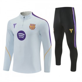 Barcelona Treningowa 2026-27 Biały Kvarts-Dragkedja