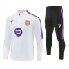 Barcelona Treningowa 2026-27 Biały Kvarts-Dragkedja