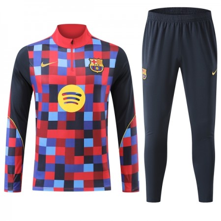 Barcelona Treningowa 2026-27 Czerwony Kvarts-Dragkedja