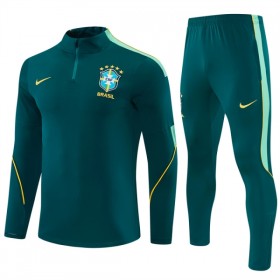 Brazylia Treningowa 2026-27 Zielony Kvarts-Dragkedja